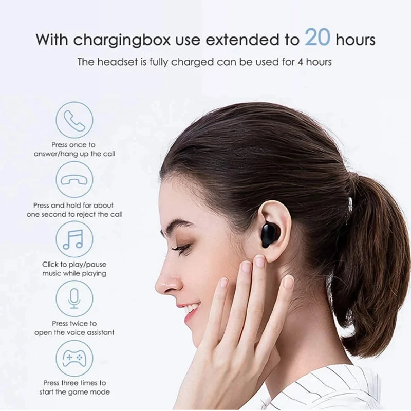 Auriculares Inalámbricos Xiaomi Airdots 2 – Bluetooth 5.0 con Micrófono Integrado