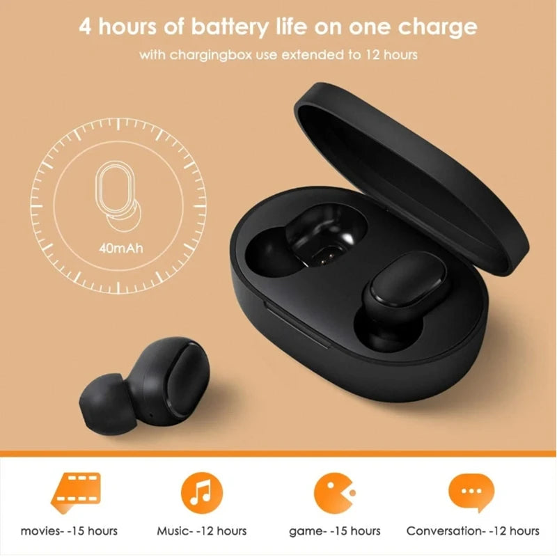 Auriculares Inalámbricos Xiaomi Airdots 2 – Bluetooth 5.0 con Micrófono Integrado