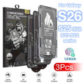 Protector de Pantalla Samsung Galaxy S22/S23/S24/S25/S26 – Pack x3 Vidrio Templado 9H