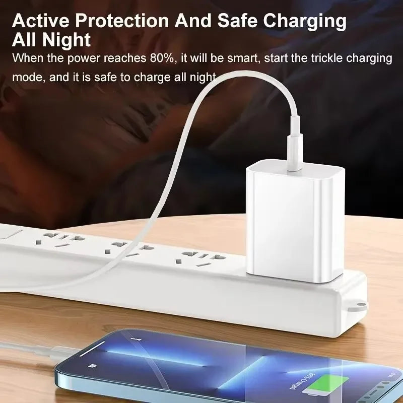 Cable Lightning iPhone Carga Rápida 3A – USB-A o USB-C | 1m, 1.5m, 2m